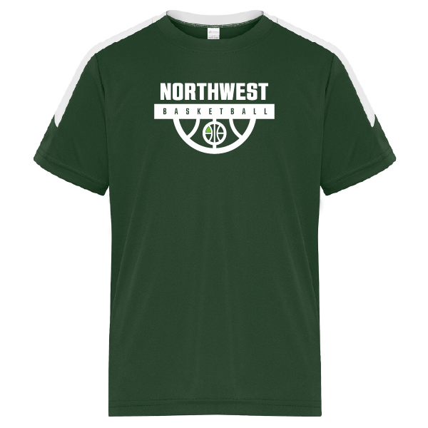 Northwest Basketball Green Shooting shirt