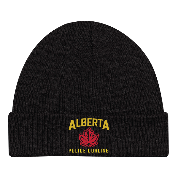 Embroidered Alberta Police Curling Toque