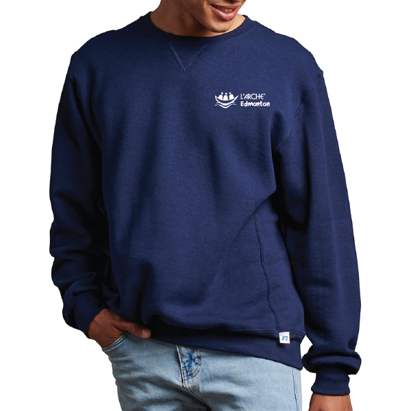 L'Arche Edmonton Sweatshirt with left chest embroidery