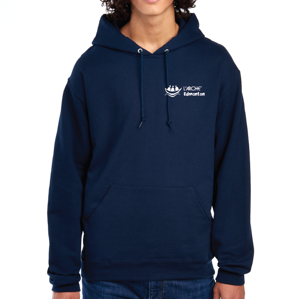 L'Arche Edmonton Pullover hoodie with left chest embroidery