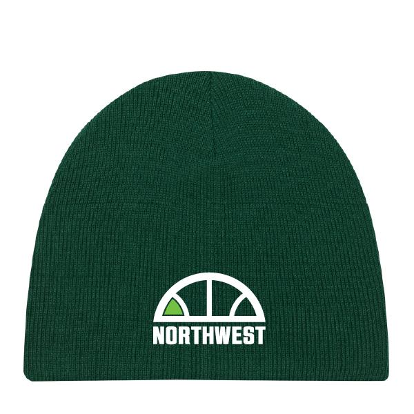 Northwest Baskettball Green Board Toque