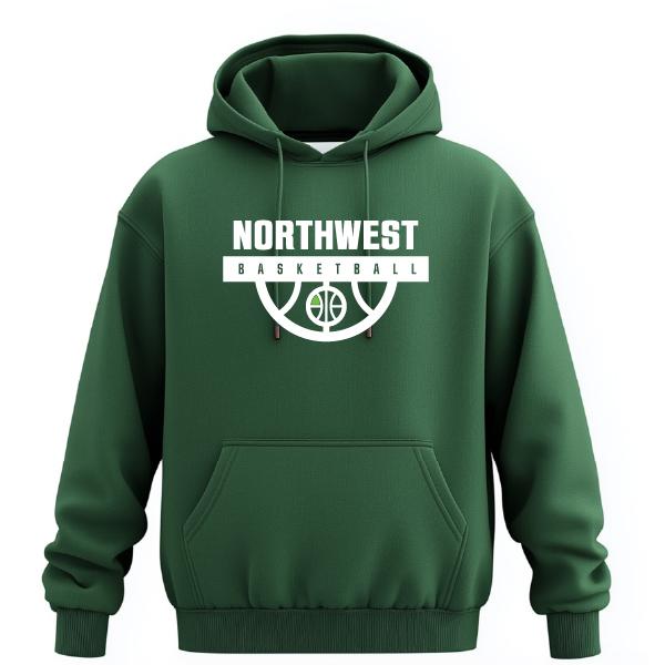 Northwest Baskettball Green Hoodie